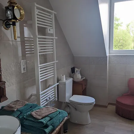 בית הארחה Des Trains Mythiques D'hotes A Gouarec Au Pied De La Velodyssee